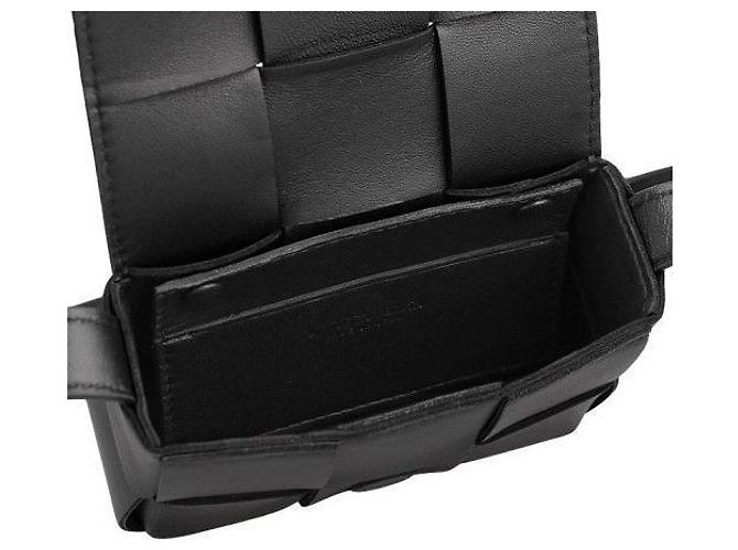 Bottega Veneta Mini Cassette Bag Nero - vista 8