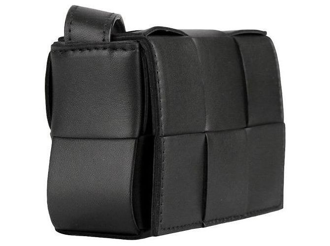 Bottega Veneta Mini Cassette Bag Nero - vista 9
