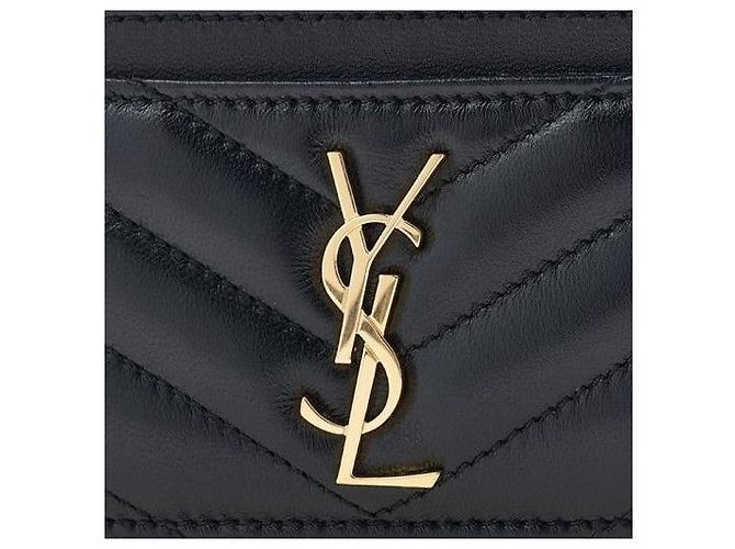 Saint Laurent Portafoglio Monogram Nero - vista 3