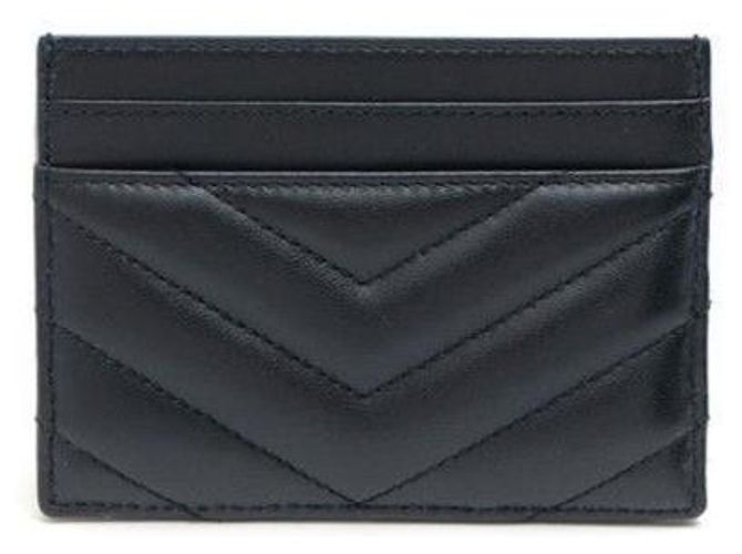 Saint Laurent Portafoglio Monogram Nero - vista 4