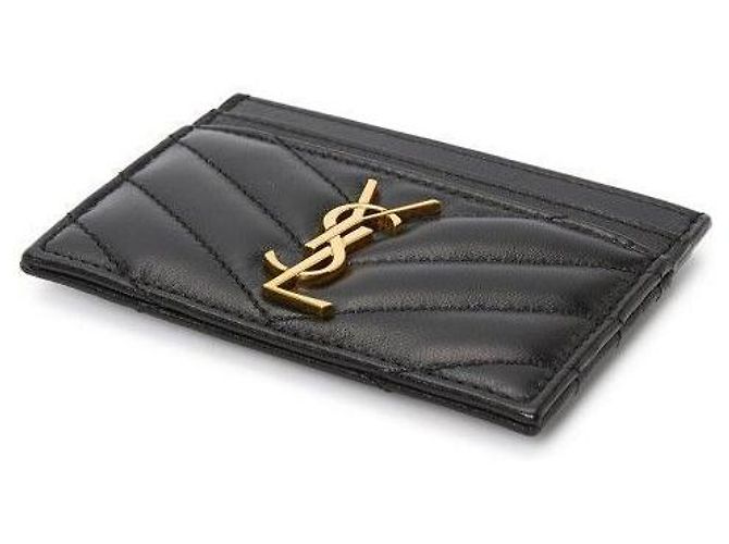 Saint Laurent Portafoglio Monogram Nero - vista 6
