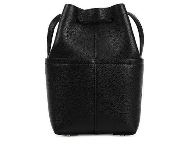 Salvatore Ferragamo Mini borsa a secchiello Gancini Nero - vista 4