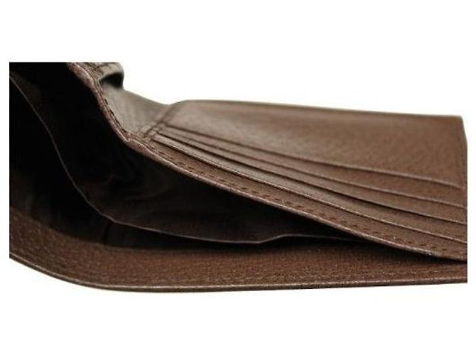 Gucci Billetera bi-fold Ophidia GG Castaño - vista 6