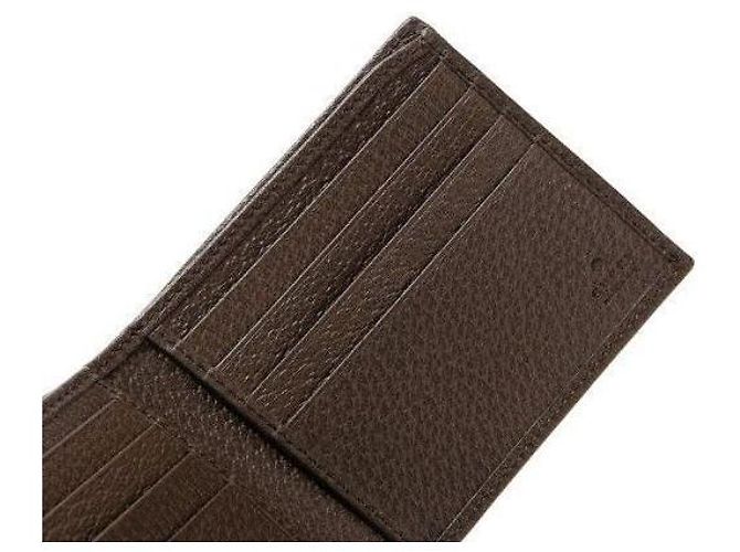 Gucci Billetera bi-fold Ophidia GG Castaño - vista 7