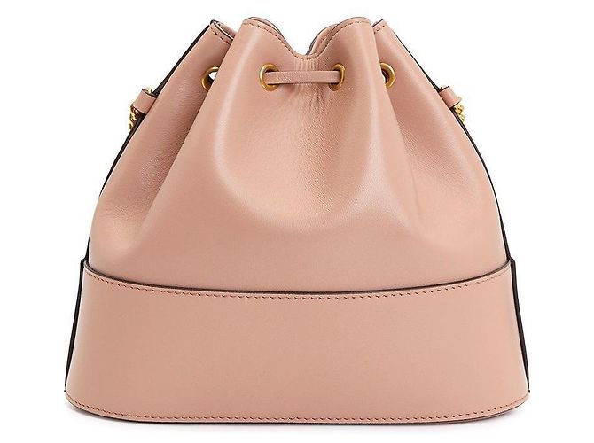 Prada Valentino Logo Chain Bucket Bag HPF Rosa Pink - Ansicht 5