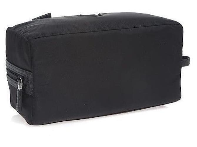 Prada Pochette Triangolo Logo RNYLON Nero - vista 10