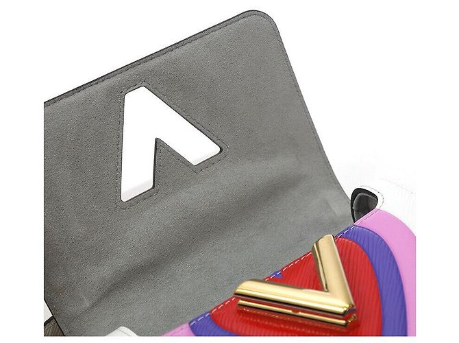 Louis Vuitton Borsa a catena Epi Twist PM Game On Bianco - vista 5