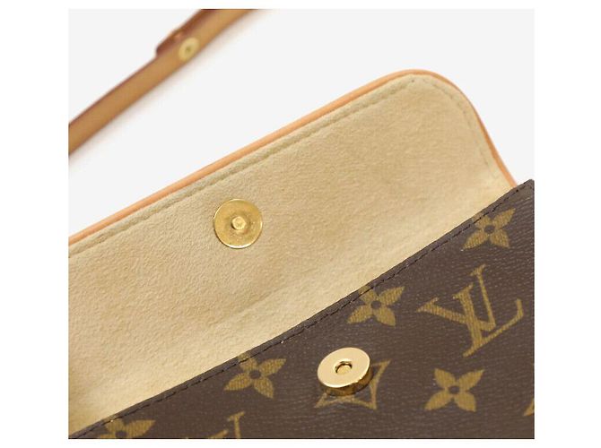 Louis Vuitton Florentinisches Monogramm Täschchen Hüfttasche Gürteltasche Braun - Ansicht 5