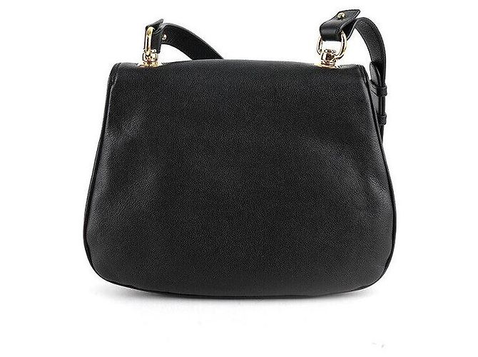 Gucci Borsa a tracolla media Blondie in pelle nera Nero - vista 3