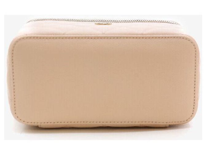 Vanity Chanel Mini borsa a tracolla a catena rosa per cosmetici - vista 4