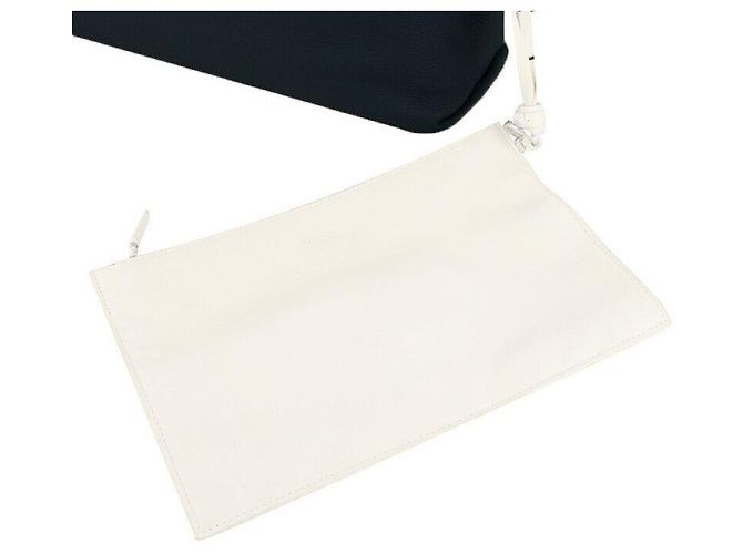 Loro Piana Borsa Shopper Inside Out Blu Navy - vista 6