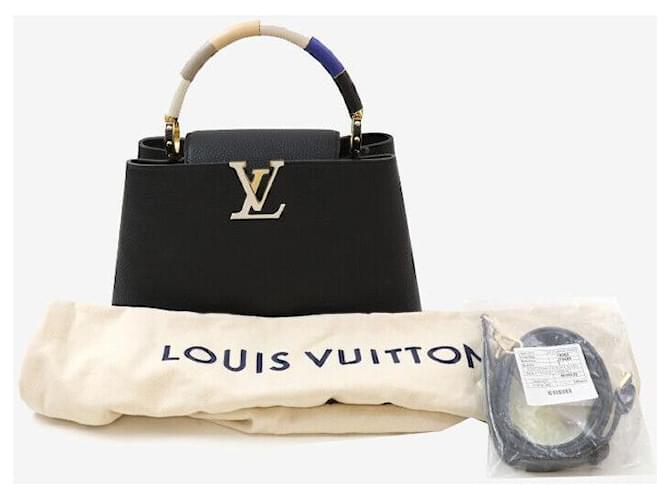 Louis Vuitton Capucines MM Fiore Nero - vista 8