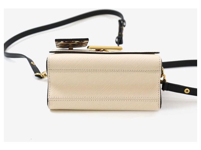 Louis Vuitton Manico Leopardo Twist PM Epi Bianco - vista 4
