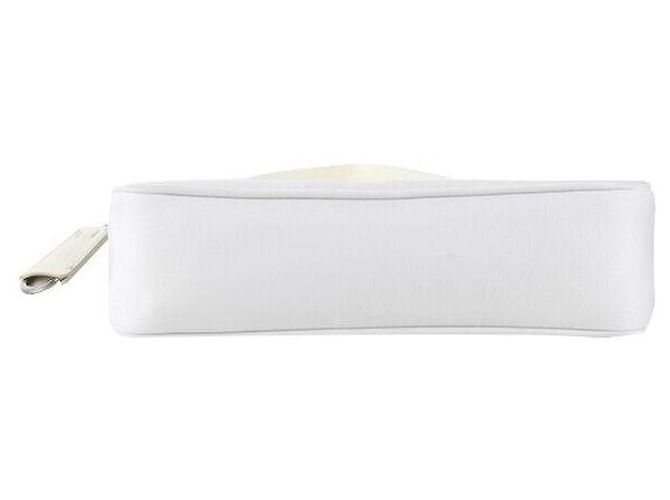 Saffiano Prada Borsa Hobo Re-Edition in tessuto bianco, set completo - vista 5