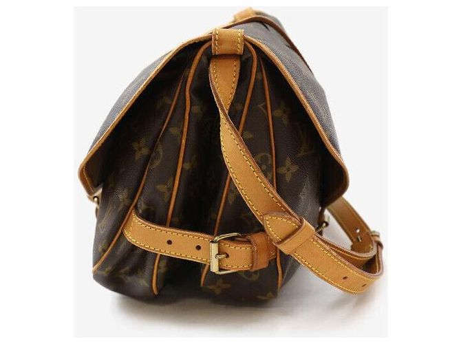 Louis Vuitton Borsa Crossbody Monogramma Samour Marrone - vista 2