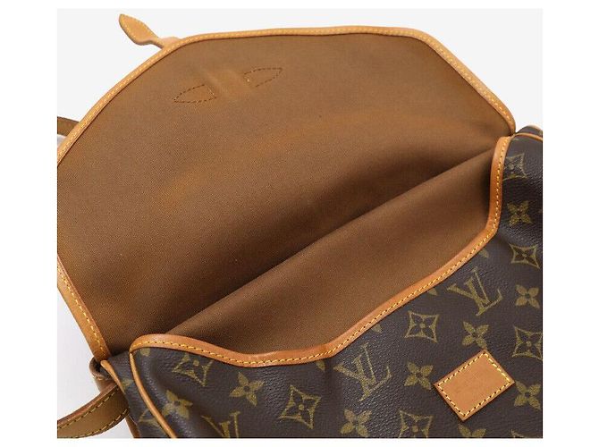 Louis Vuitton Borsa Crossbody Monogramma Samour Marrone - vista 5