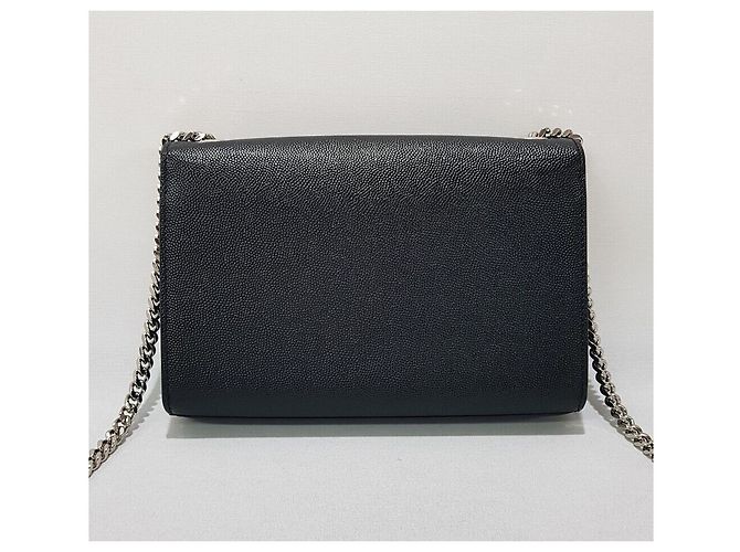 Saint Laurent Monogramm Kate Kleine Tasche Schwarz - Ansicht 5