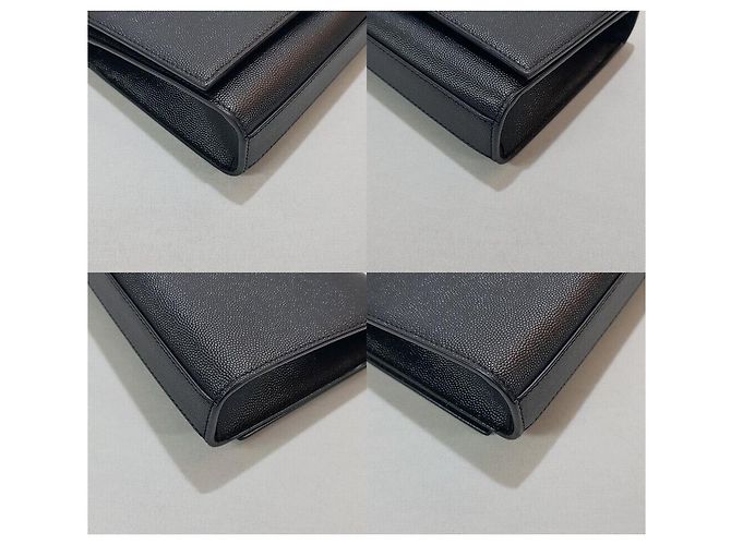 Saint Laurent Monogramm Kate Kleine Tasche Schwarz - Ansicht 8
