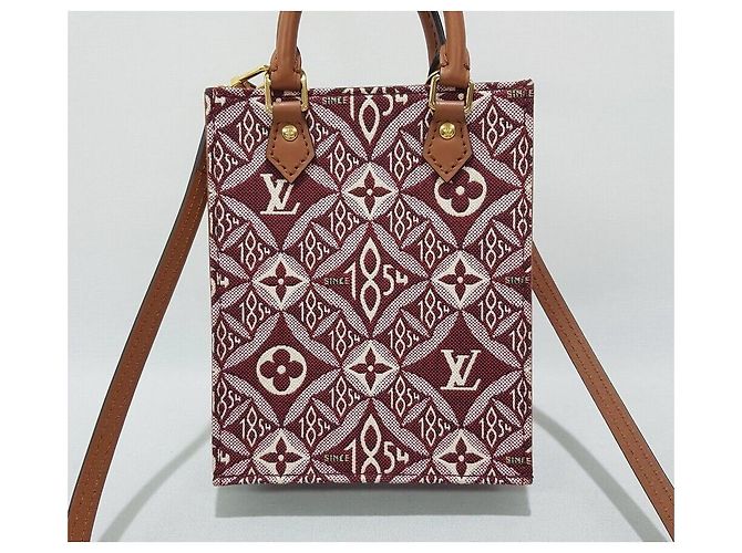 Louis Vuitton Piccola Borsa Bordeaux a Spalla Rosso - vista 2