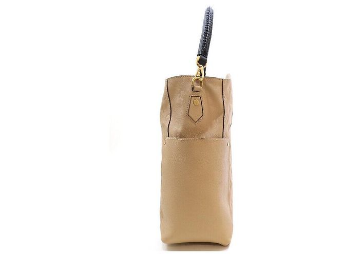 Louis Vuitton Borsa Hobo Bagatelle Monogram Empreinte Borsa Tote Borsa a Spalla Marrone - vista 3