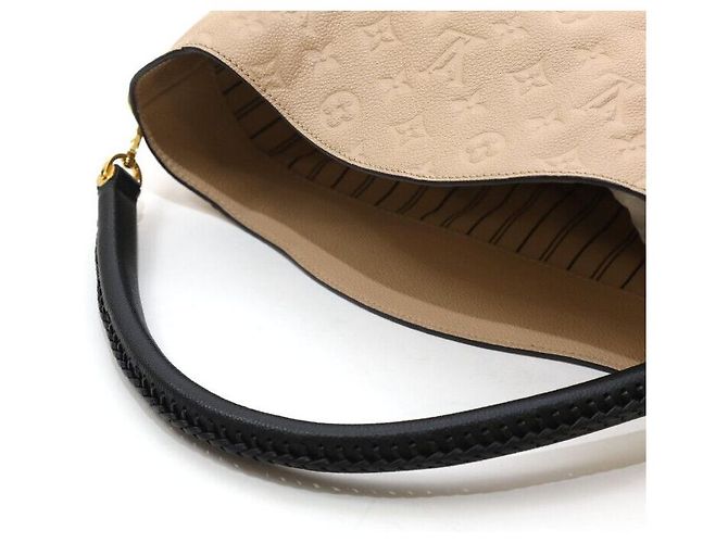 Louis Vuitton Borsa Hobo Bagatelle Monogram Empreinte Borsa Tote Borsa a Spalla Marrone - vista 6