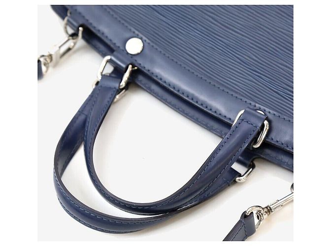 Louis Vuitton Brea MM Epi Navy Blu - vista 6