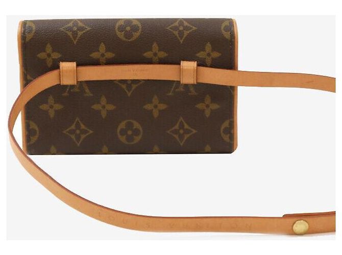 Louis Vuitton Borsa a Cintura Monogramma Fiorentino Marrone - vista 3