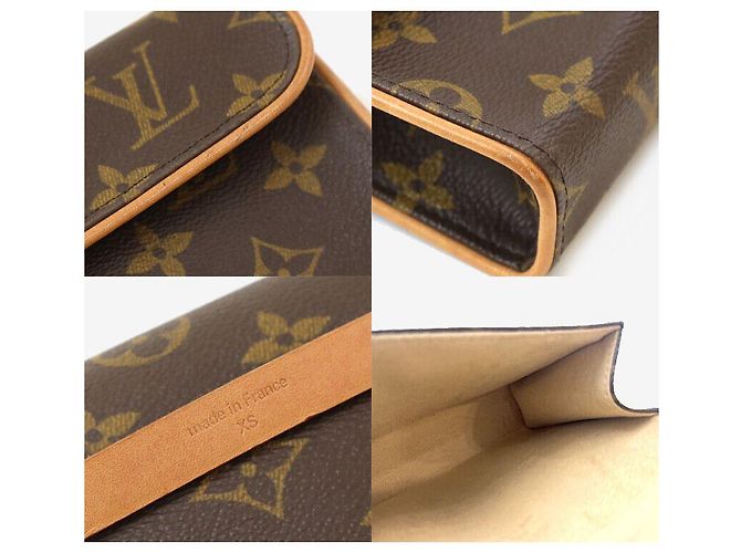 Louis Vuitton Borsa a Cintura Monogramma Fiorentino Marrone - vista 7