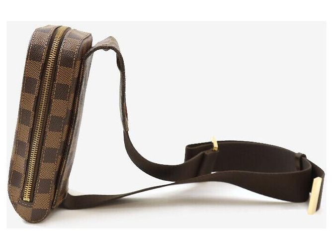 Louis Vuitton Borsa a vita Zerionmos Damier Ébene Marrone - vista 2