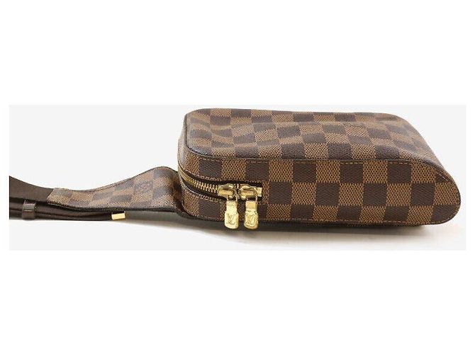 Louis Vuitton Borsa a vita Zerionmos Damier Ébene Marrone - vista 4