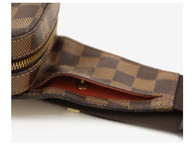 Louis Vuitton Borsa a vita Zerionmos Damier Ébene Marrone - vista 6