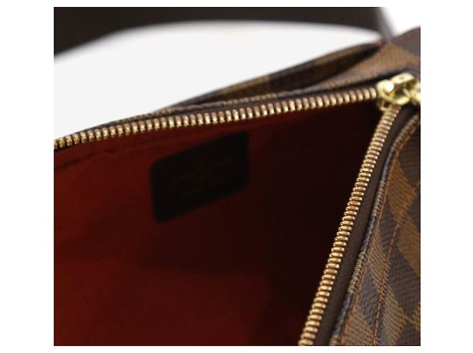 Louis Vuitton Borsa a tracolla Jeronimos Damier Ebene Marrone - vista 5