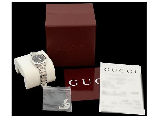 Gucci Verschlungener Schwarzer Stahl-Diamant - Ansicht 8