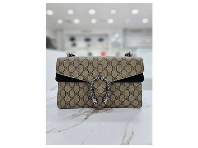 Gucci Sac à bandoulière GG Small Dionysus Marron - vue 10