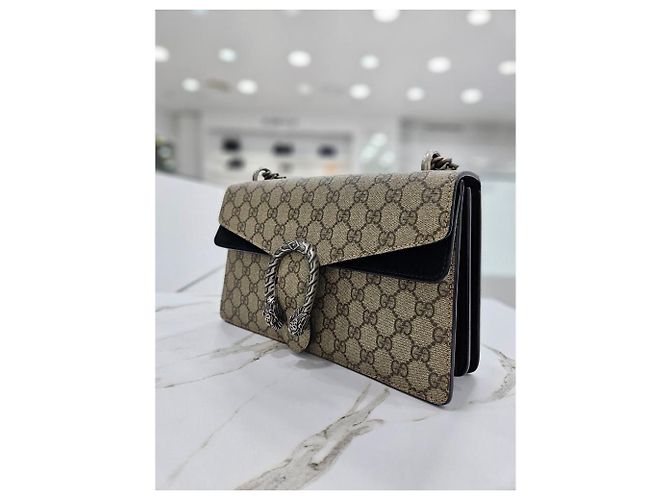 Gucci Sac à bandoulière GG Small Dionysus Marron - vue 12