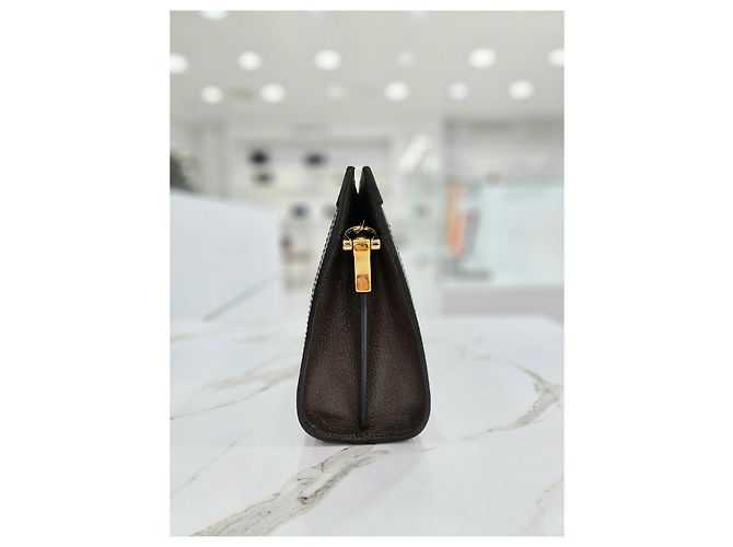 Gucci Borsa a Spalla Ophidia GG Piccola Marrone - vista 9