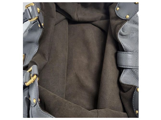 Louis Vuitton Borsa Tote e Borsa a Spalla Mahina Leo Marrone - vista 6