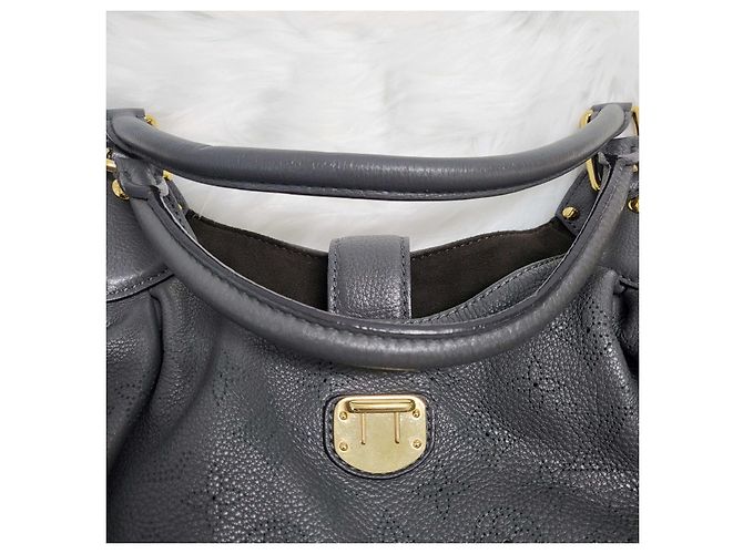Louis Vuitton Borsa Tote e Borsa a Spalla Mahina Leo Marrone - vista 7