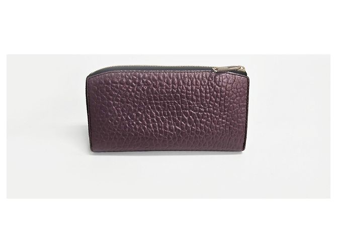 Burberry Cartera Continental Grain Malva Crepuscular Púrpura - vista 6