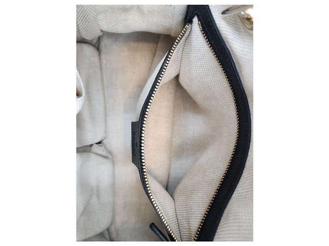 Gucci Borsa a spalla a doppia catena Soho Nero - vista 11