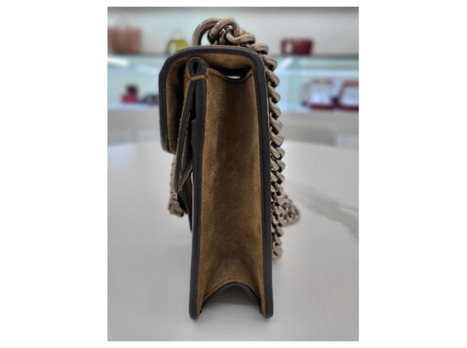 Gucci Mini borsa a spalla Dionysus Marrone - vista 6