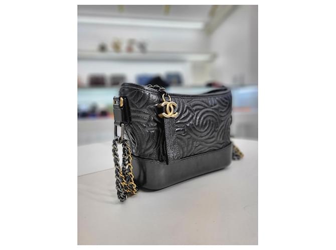 Chanel Borsa hobo Gabrielle Small Nero - vista 11