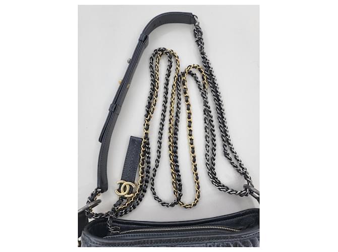 Chanel Borsa hobo Gabrielle Small Nero - vista 20