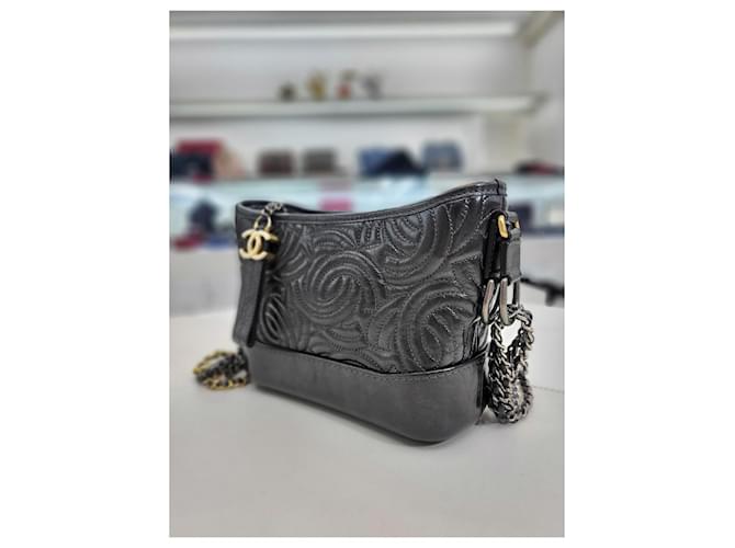 Chanel Borsa hobo Gabrielle Small Nero - vista 3