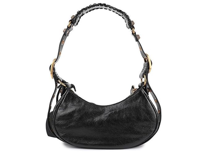 Balenciaga Borsa a tracolla XS Nero - vista 5