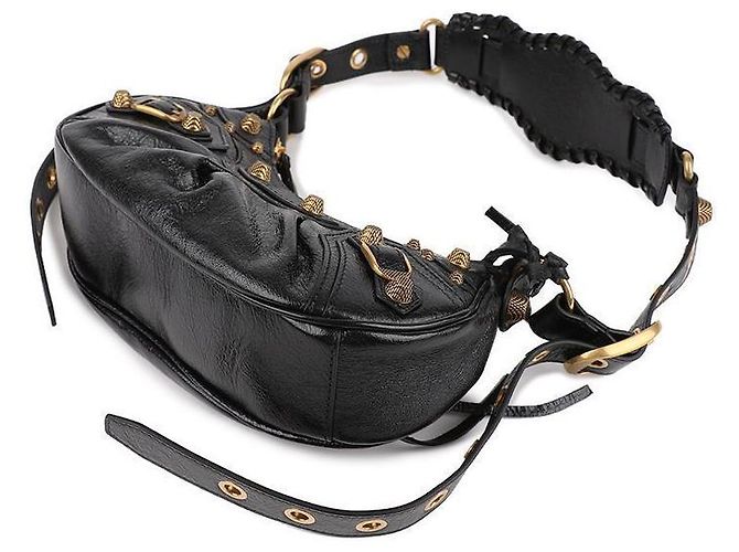 Balenciaga Borsa a tracolla XS Nero - vista 6