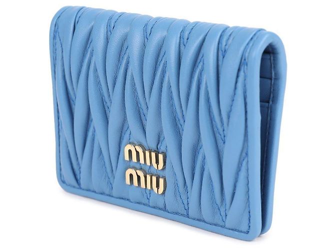 Miu Miu Tarjetero de cuero Napa - vista 4