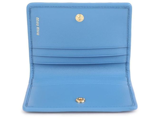 Miu Miu Tarjetero de cuero Napa - vista 8
