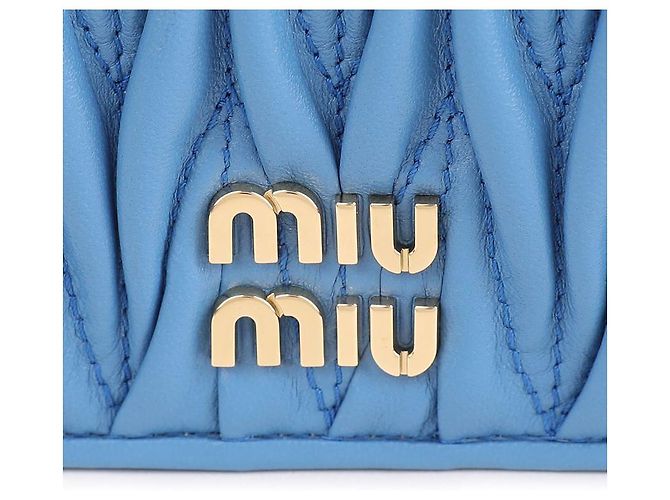 Miu Miu Tarjetero de cuero Napa - vista 9