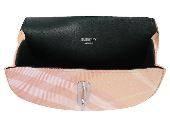 Burberry Borsa Mini Cavallo a Dondolo Arancione - vista 7
